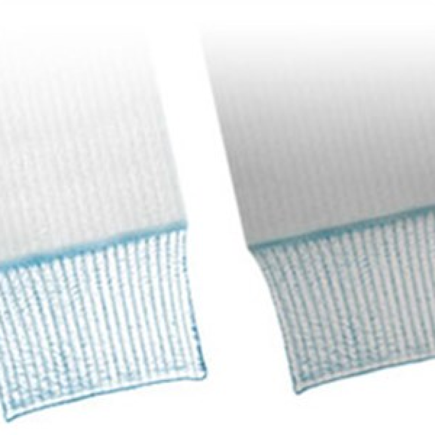 En närbild av sårförband